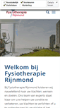 Mobile Screenshot of fysiotherapierijnmond.nl